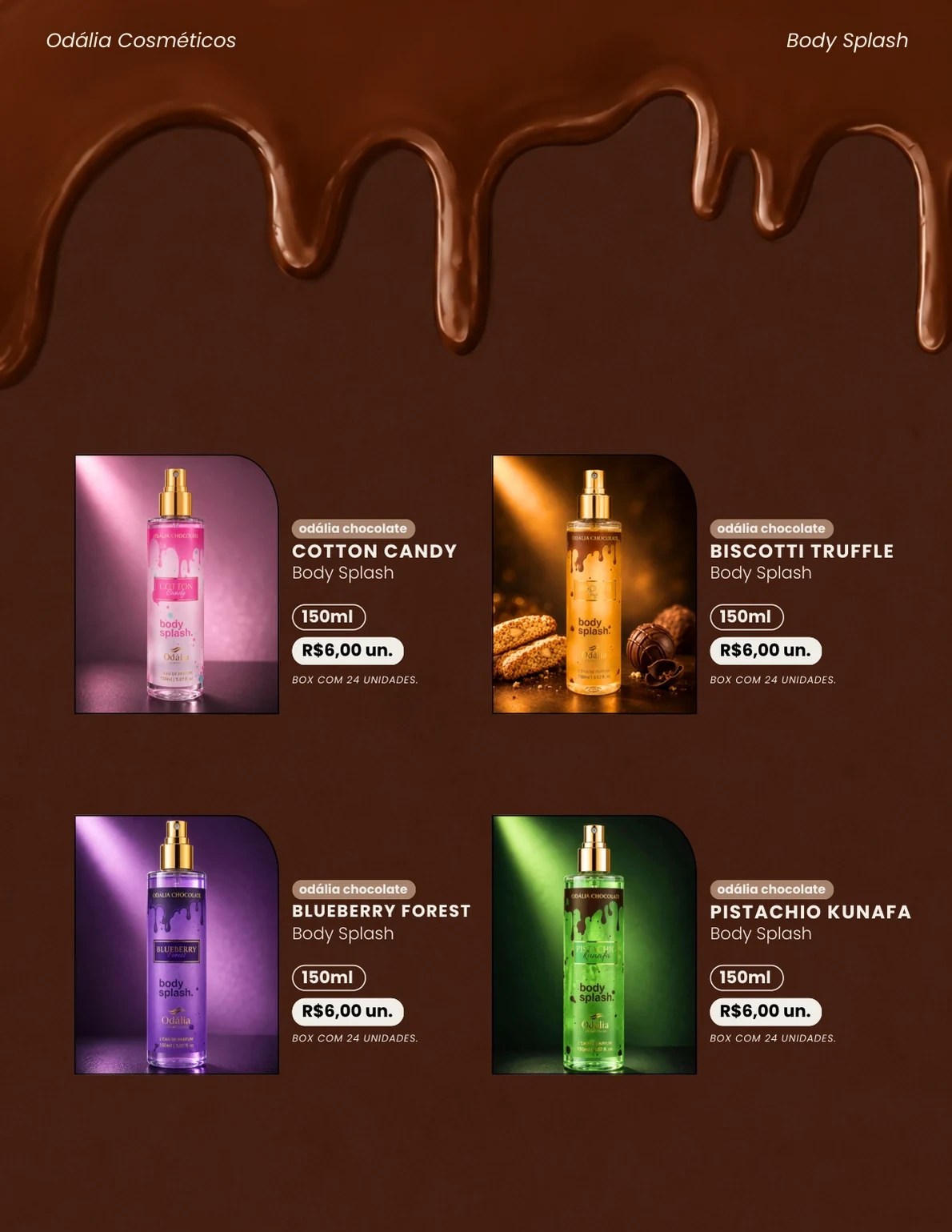 Página 2 do catálogo Odália Cosméticos