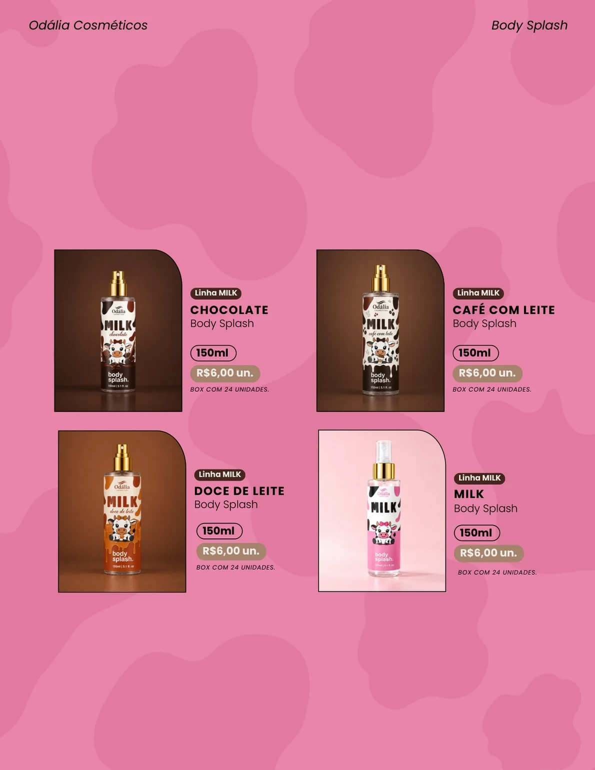 Página 8 do catálogo Odália Cosméticos