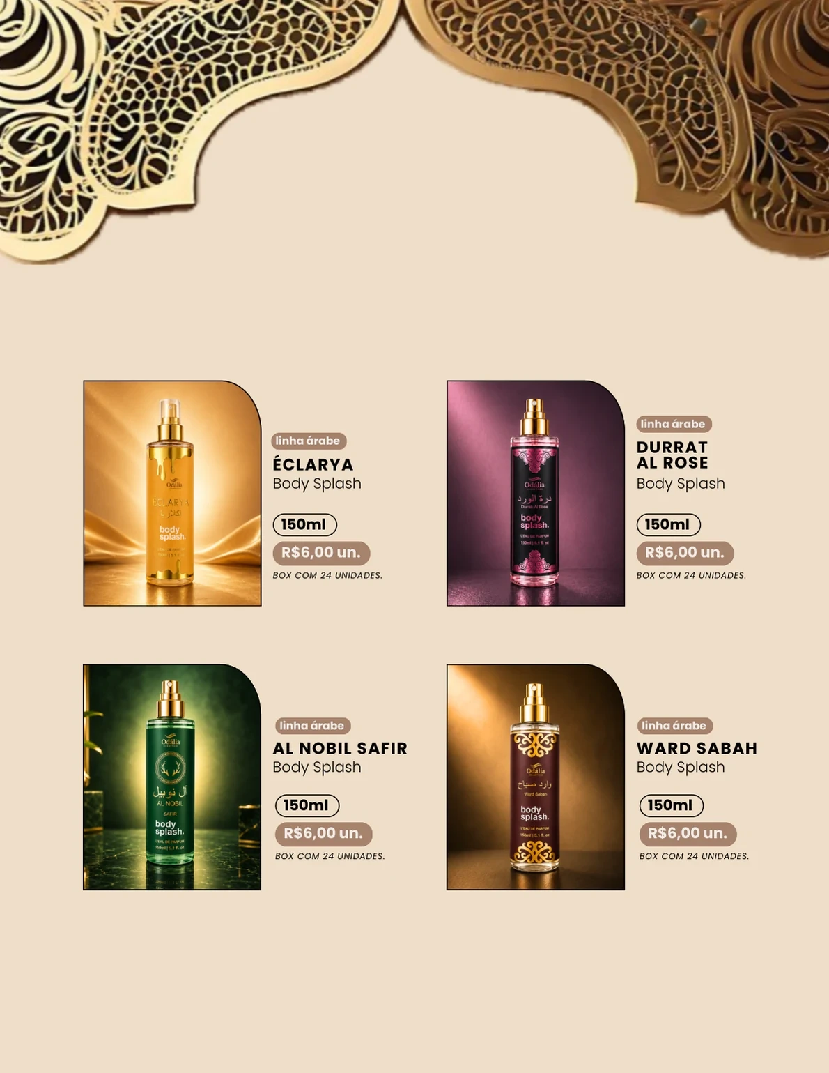 Página 9 do catálogo Odália Cosméticos