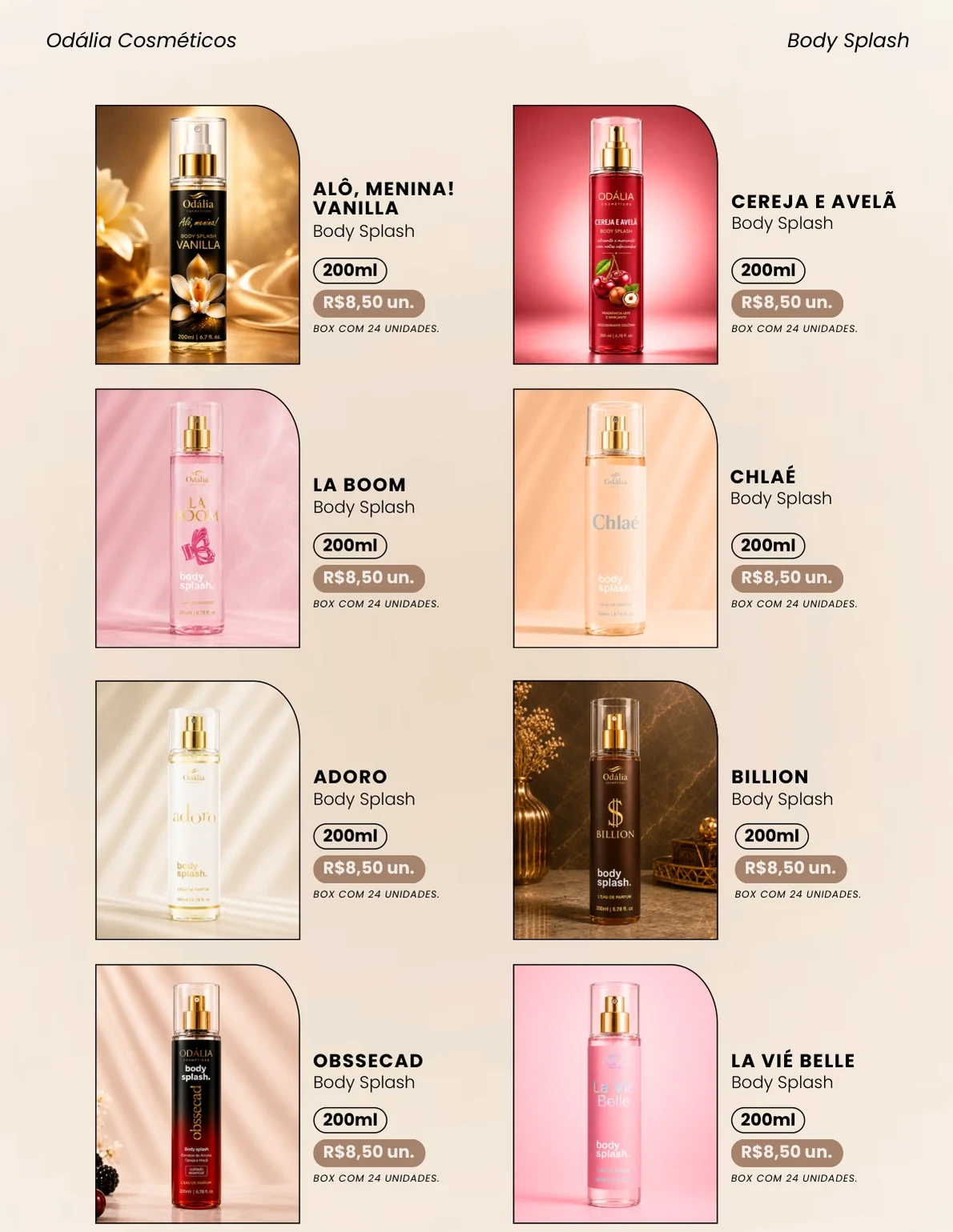 Página 13 do catálogo Odália Cosméticos