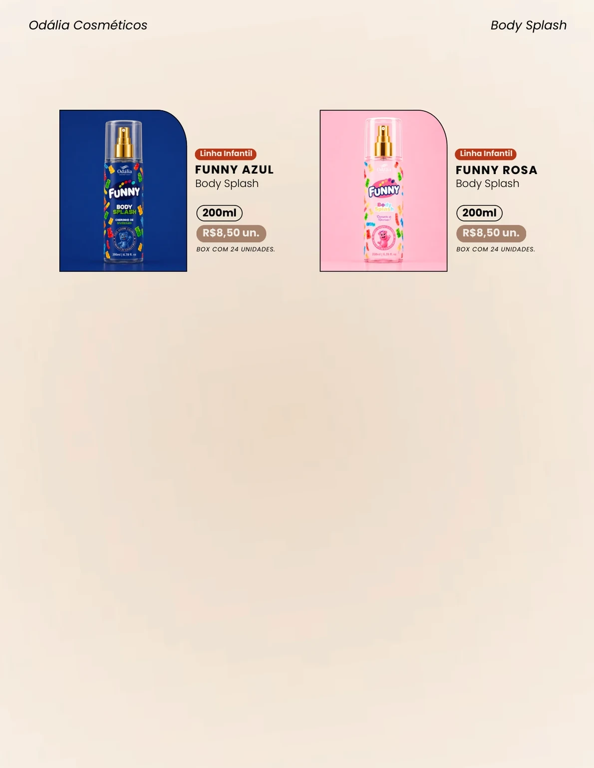 Página 16 do catálogo Odália Cosméticos