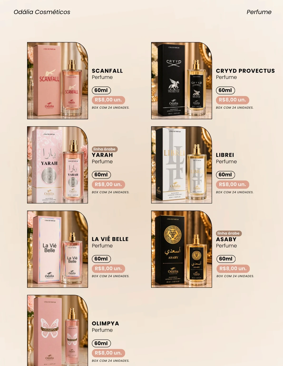 Página 19 do catálogo Odália Cosméticos