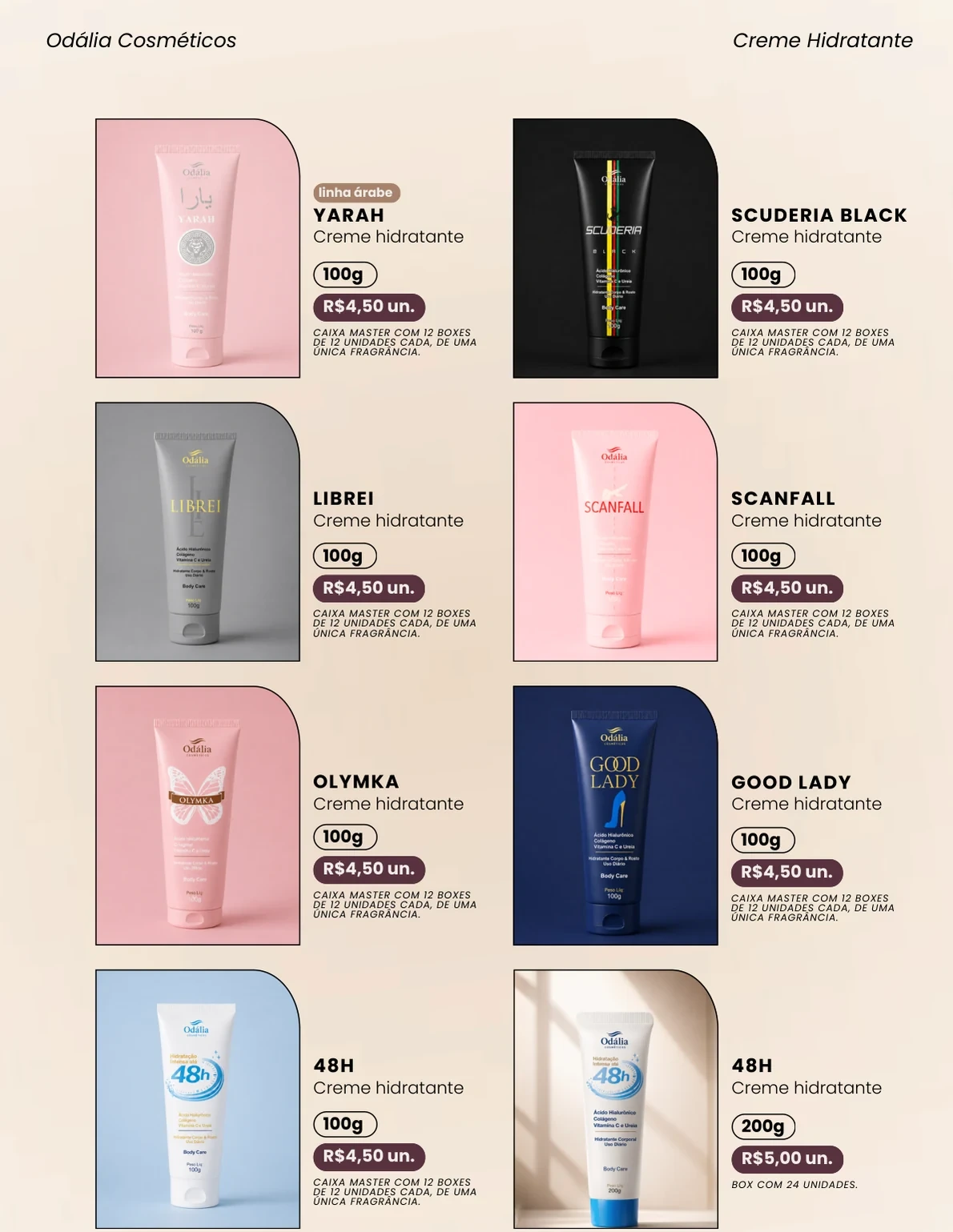 Página 20 do catálogo Odália Cosméticos