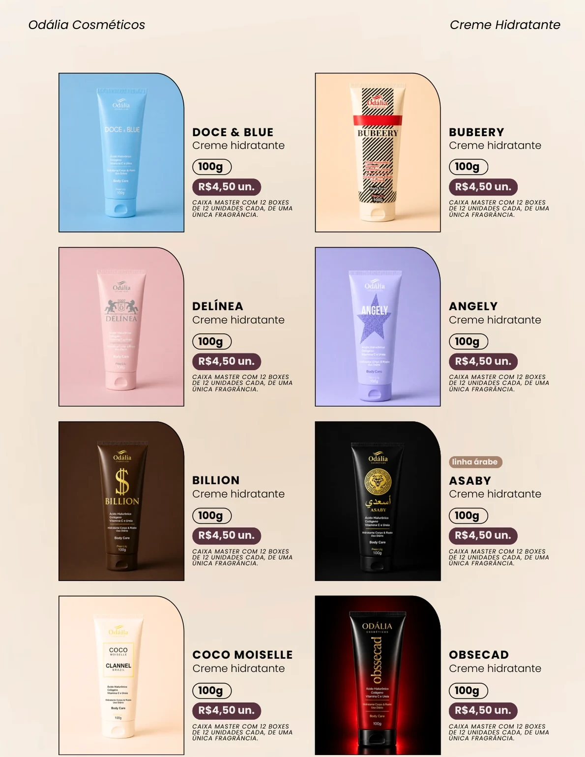 Página 21 do catálogo Odália Cosméticos