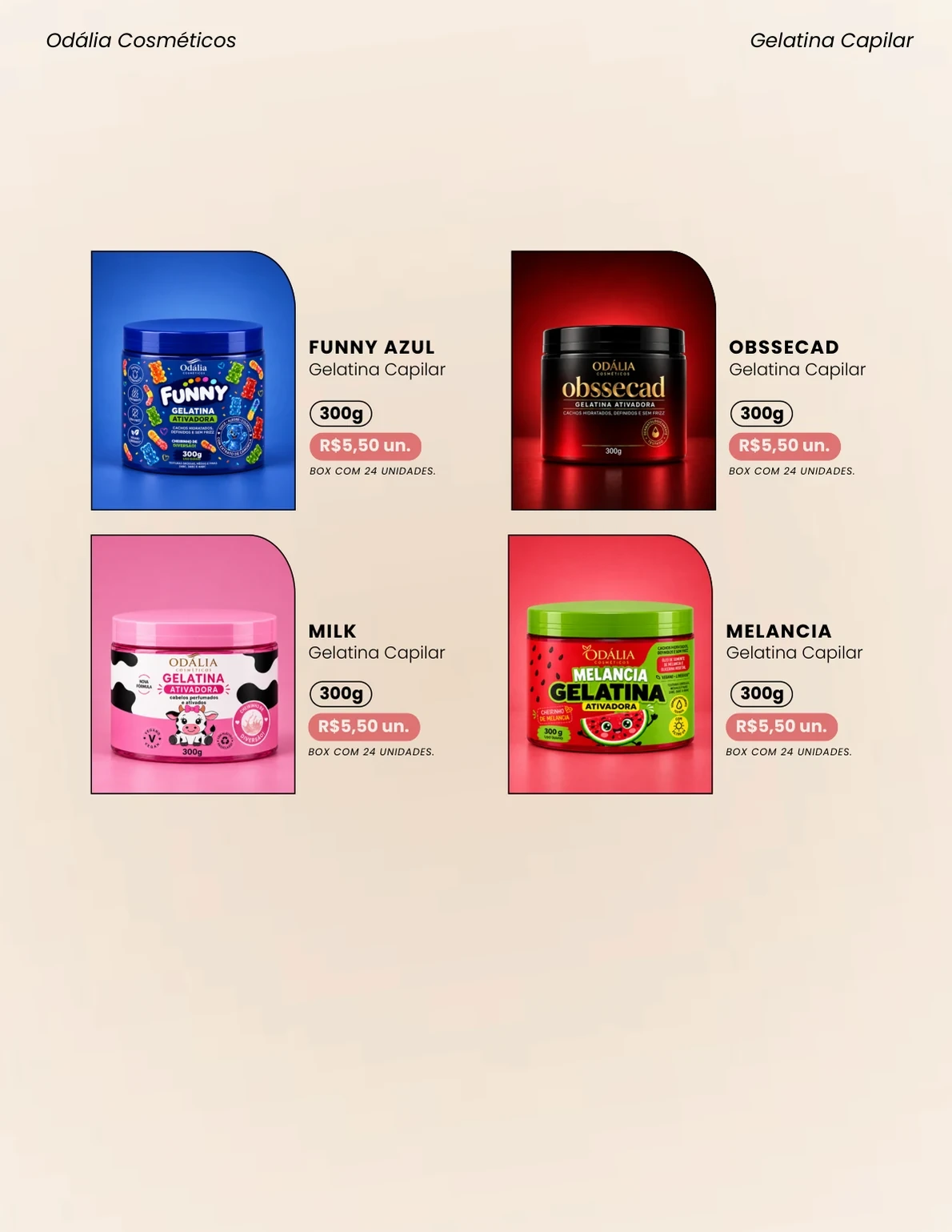 Página 26 do catálogo Odália Cosméticos